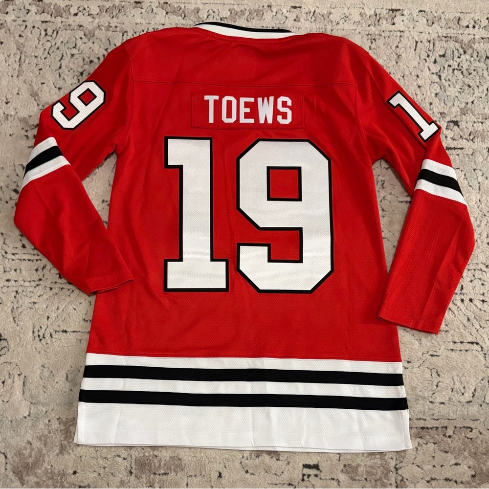 Fanatics Authentic Jonathan Toews Chicago Blackhawks Breakaway Jersey Women’s M - Picture 4 of 5